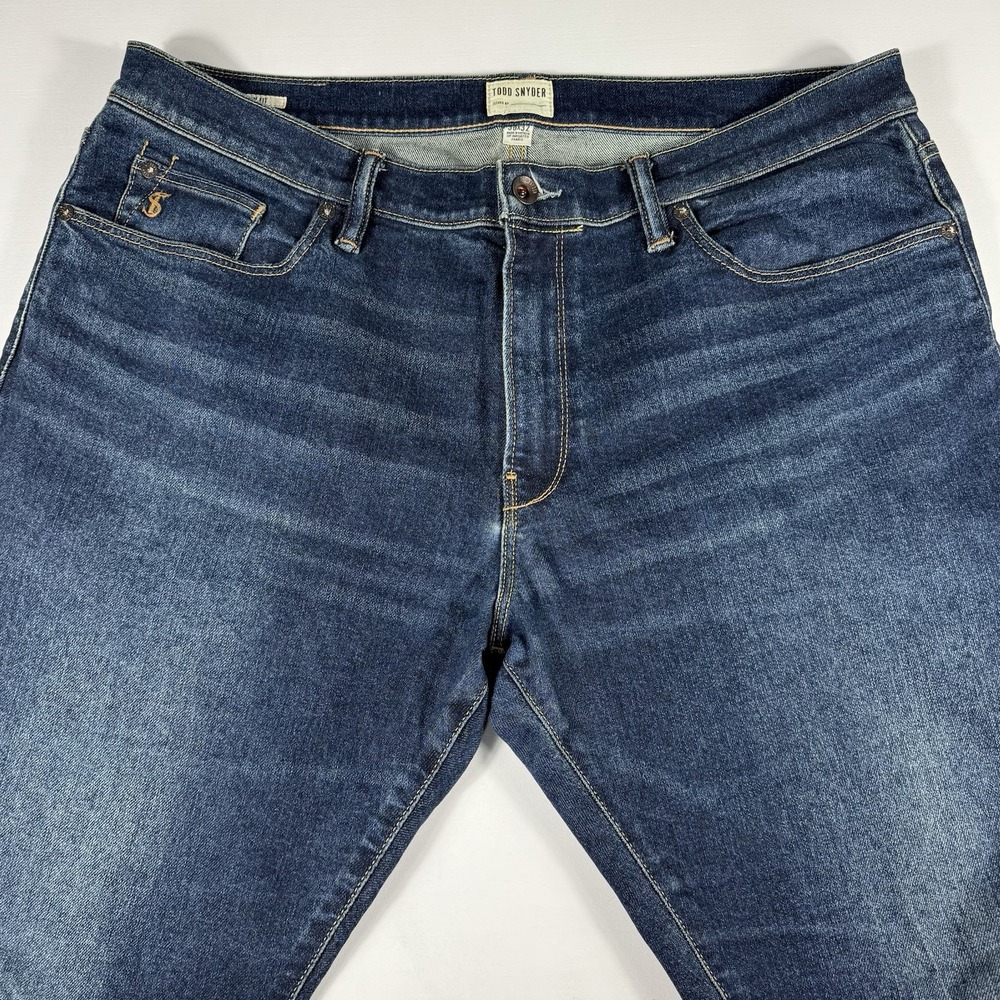 Todd Snyder Men's Slim Straight Jeans - Indigo